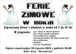 FERIE ZIMOWE W ROKiR image