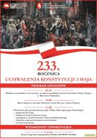 223 rocznica uchwalenia Konstytucji 3-go Maja image