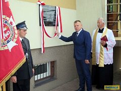 Odsłonięcie tablicy