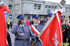 Poczet sztandarowy Policji
