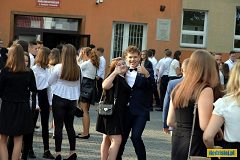Uczniowie z I Liceum Ogólnokształcącego w Radzyniu Podlaskim