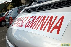 Naklejka na aucie "Strasz Gminna"