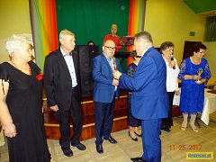 Wręczanie nagród Kormoranowi