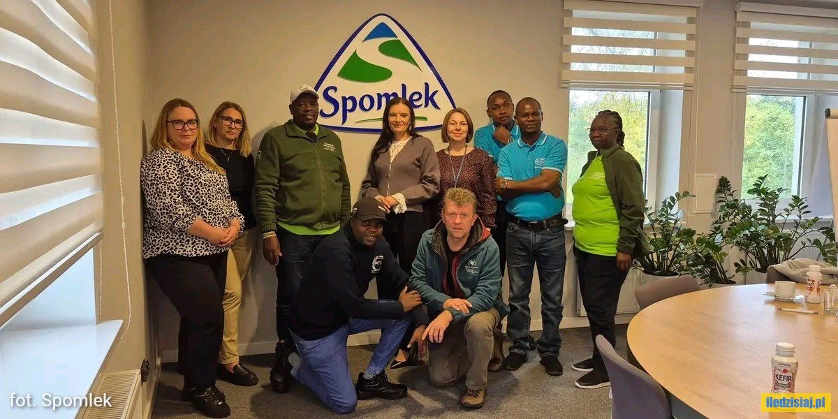 Mleczarze z Tanzanii i Kenii odwiedzili Spomlek w Radzyniu Podlaskim Mleczarze z Tanzanii i Kenii odwiedzili Spomlek w Radzyniu Podlaskim